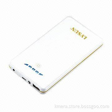 Portable Tablet PC Power Bank with LED Flashlight